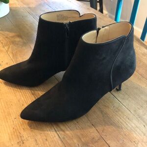 Cute kitten heel booties